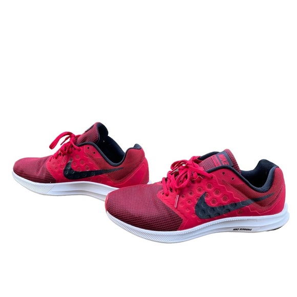 Nike Downshifter 7 Lo Red Running Shoes Size:‎ 10 - Picture 5 of 10